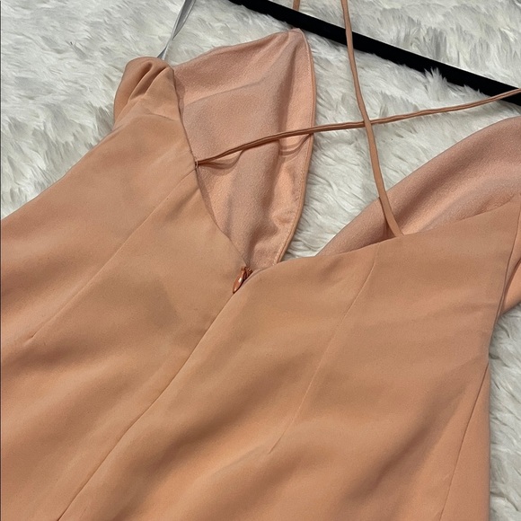 by the way. Peach Mini Dress - Picture 5 of 5